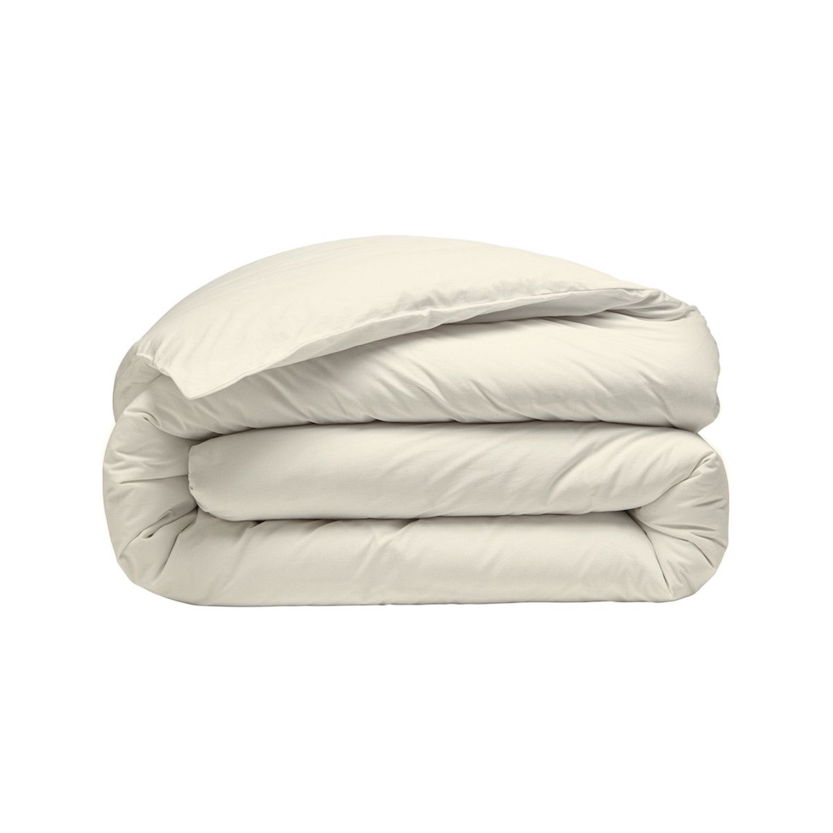 HOUSSE DE COUETTE 100% COTON -57 FILS ECRU - MARQUES DISCOUNT