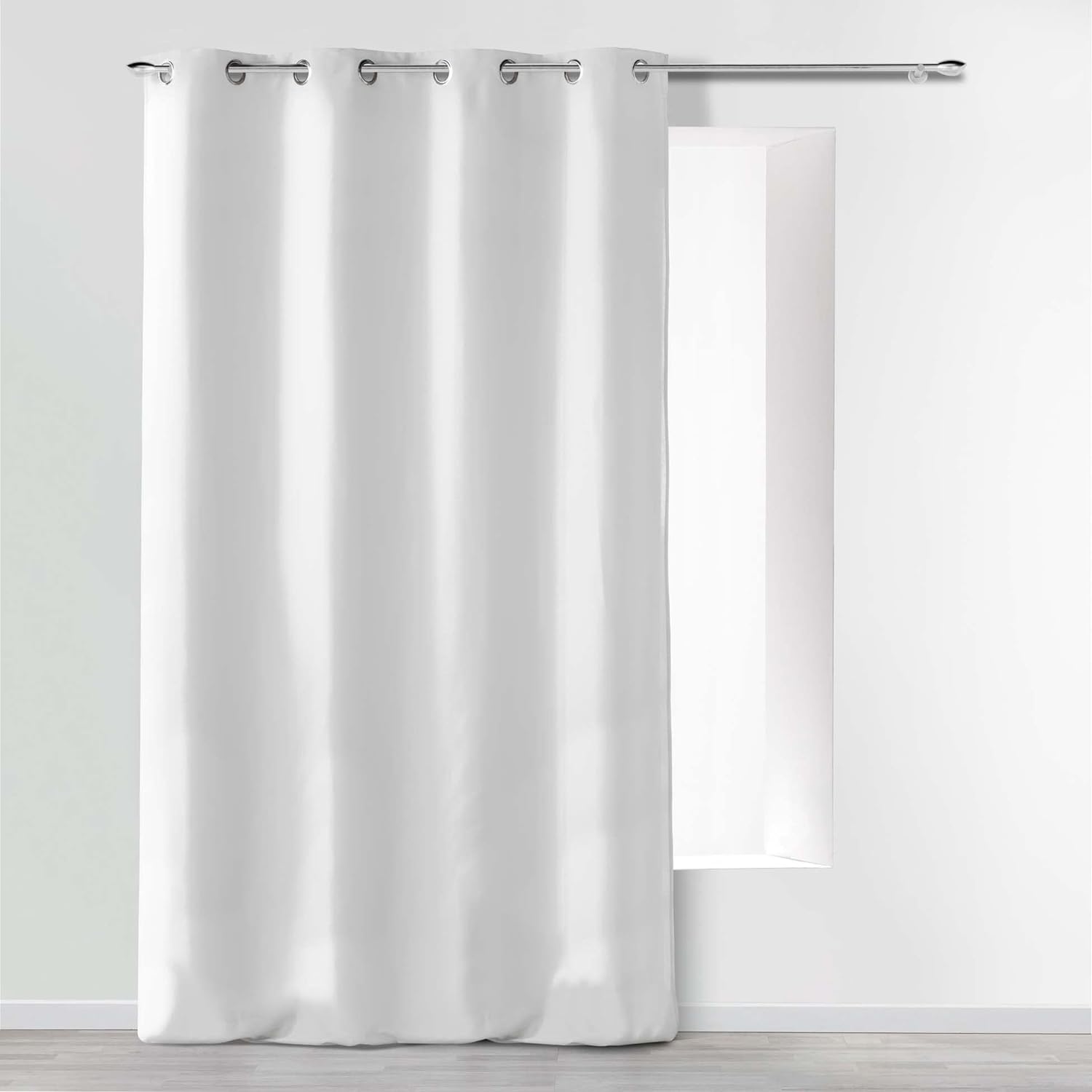 RIDEAU OCCULTANT BLANC - MARQUES DISCOUNT