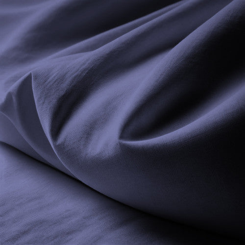 HOUSSE DE COUETTE 100% COTON -57 FILS BLEU NUIT - MARQUES DISCOUNT
