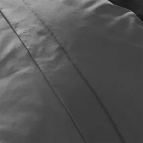 Drap plat 100% coton percale 80 fils Gris Foncé - MARQUES DISCOUNT