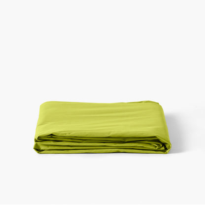 Drap plat 57 fils 100% Coton VERT NEO - MARQUES DISCOUNT