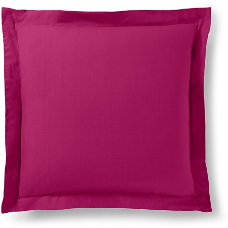 1x Taie d'oreiller 100% coton 57 fils Fushia - MARQUES DISCOUNT