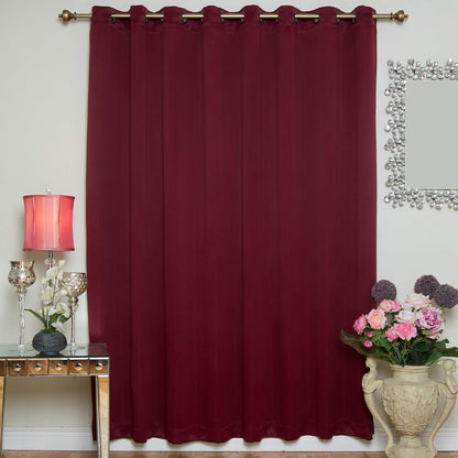 RIDEAU OCCULTANT BORDEAUX - MARQUES DISCOUNT